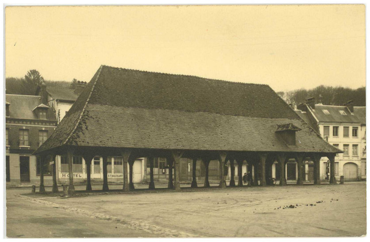 Lyons-la-Forêt. La Halle.