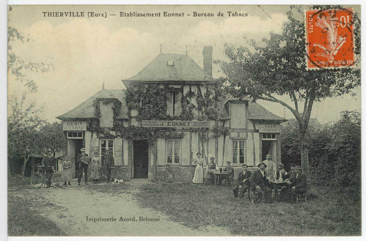 Thierville. Etablissement Eonnet - Bureau de Tabacs.