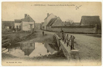 Croth. Route de Bois-le-Roi.