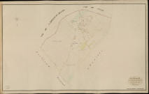 Haye-Saint-Sylvestre (La). Section B _ de la Rénoudière et de Latellerie _ 1re de 2 Feuilles