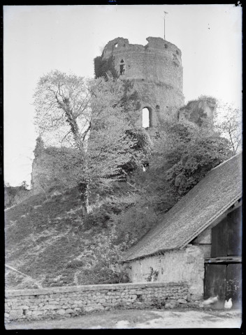Ruines du Château Gaillard aux Andelys (Eure).