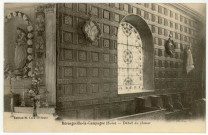 Bérengeville-la-Campagne. Détail du choeur.