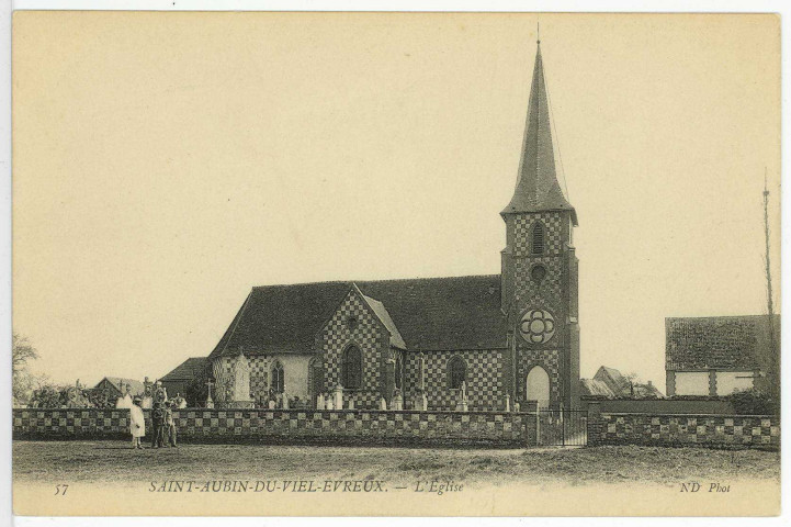 Vieil-Évreux (Le). L'Eglise.