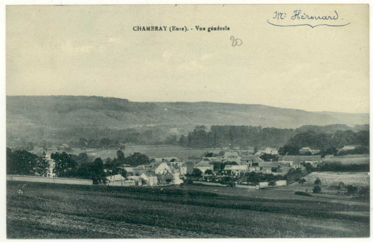 Chambray. Vue générale.
