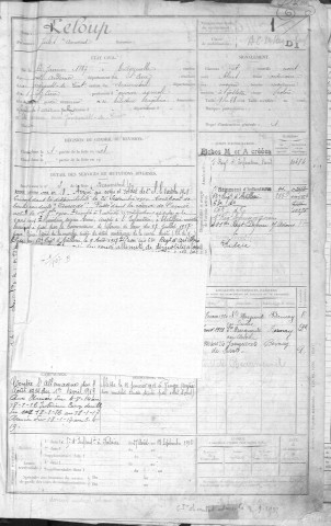 Bernay. Registre - Tome 1 (1907)