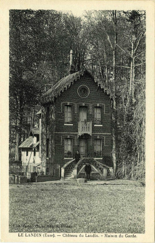 Landin (Le). Château du Landin. - Maison du Garde.