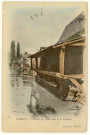 Evreux-Ville. Lavoir sur l'Iton, Rue de la Taillerie.