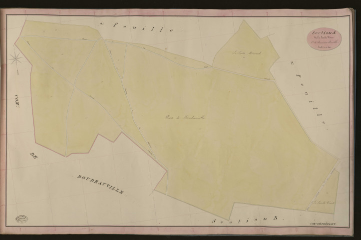 Etrépagny. Section A _ de la Lande Vinet _ 5e et dernière Feuille