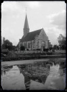 Vue d'ensemble de l'église de Cesseville (Eure).