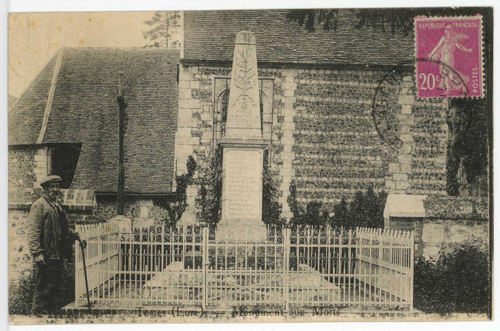 Tostes. Monument aux Morts.