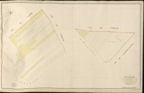 Villiers-en-Désœuvre. Section B _ de la harelle _ 1e de 4 Feuilles
