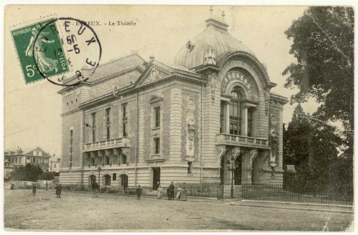 Evreux-Ville. Le Théâtre.