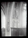 Statues du Christ, de Saint-Pierre, de Saint-Thiebaut et du Christ ressuscité de l'église de Saint-Riquier (Somme).