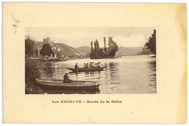Andelys (Les). Bords de la Seine.