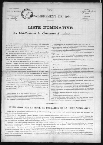 LISORS 1931