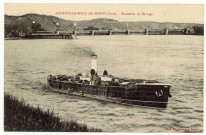 Amfreville-sous-les-Monts. Ensemble du barrage.