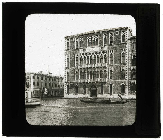 Palais Foscari de Venise (Italie).