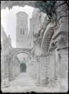 Ruines et vestiges de l'abbaye de Jumièges (Seine-Maritime).