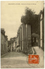 Beaumont-le-Roger. Entrée des Ruines de l'Abbaye.