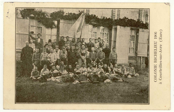 Courteilles. Colonie Richelieu 1906.