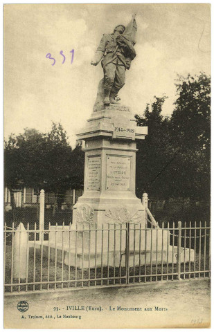 Iville. Le Monument aux morts.