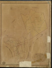 Arnières-sur-Iton. Tableau d'assemblage _ du Plan Parcellaire de la Commune d'Arnières _ Canton de Evreux Sud - Evreux - Eure. _ Terminé sur le Terrain le 13 Novembre 1841 , sous l'administration de M. Zédé, Préfet _ M. Selle, Maire _ sous la Direction de M. Garnier, Directeur des Contributions directes _ M. Le Fébure, Géomètre en Chef. _ Par M. Lefebure, Géomètre de 1re classe.