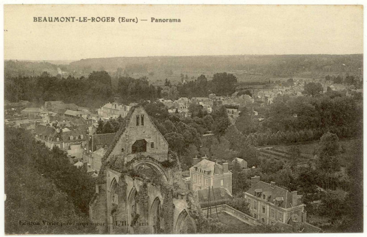 Beaumont-le-Roger. Panorama.