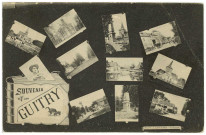 Guitry. Carte souvenir.