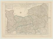 Carte de Normandie comprenant les départements