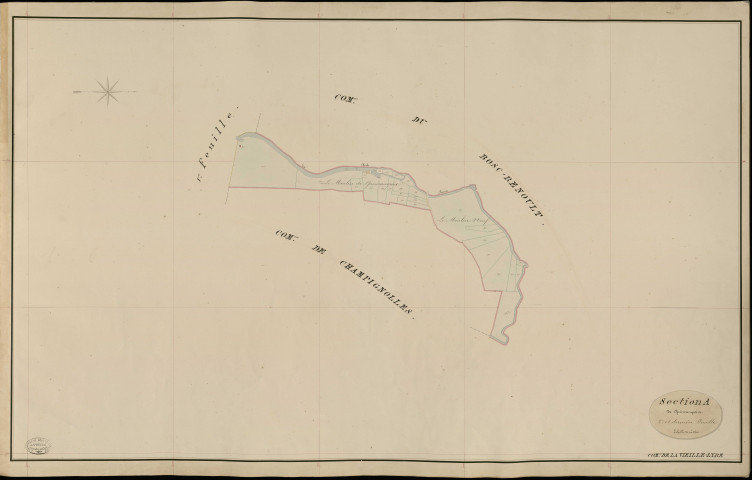 Vieille-Lyre (La). Section A _ de Quincampoix _ 2e et dernière Feuille