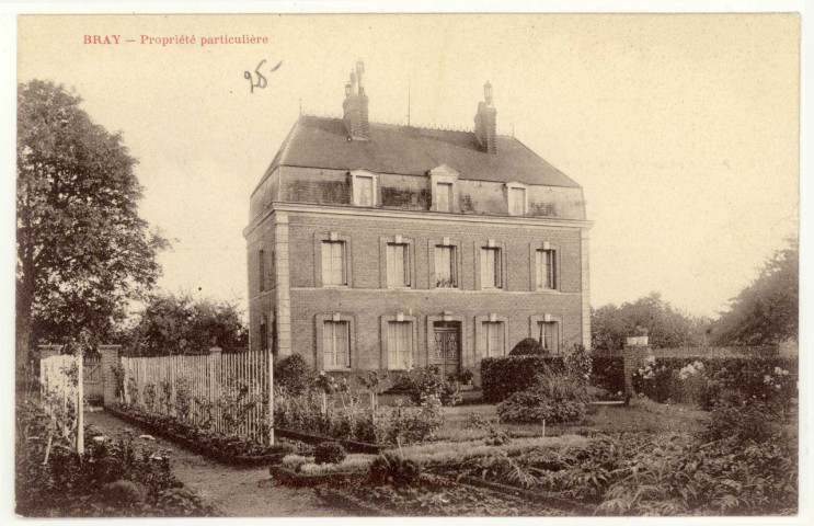 Bray. Propriété particulière.
