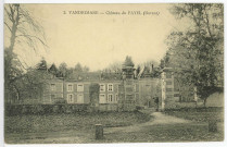 Vandrimare. Château du Fayel (Devant).