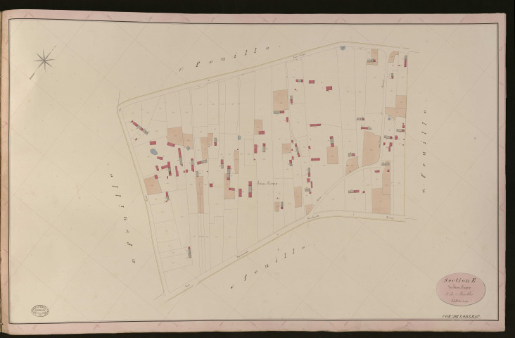 Lorleau. Section E _ de Saint-Crespin _ 5e de 7 Feuilles