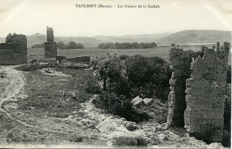 TAOURIRT (Maroc Oriental) - Les Ruines de la Casbah