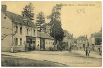 Mainneville. Place de la Mairie.