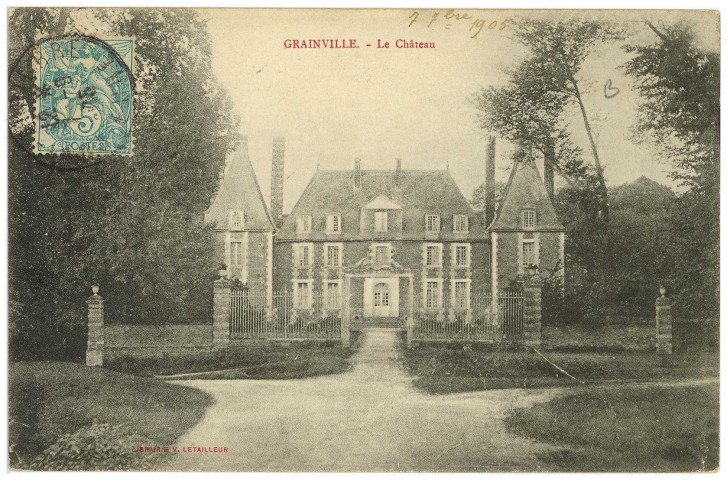 Grainville. Le Château.