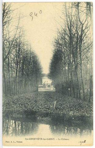 Sainte-Geneviève-lès-Gasny. Le Château.