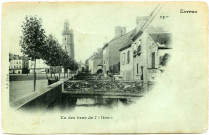 Evreux-Ville. Un bras de L'Iton.
