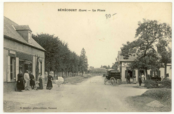 Bémécourt. La Place.