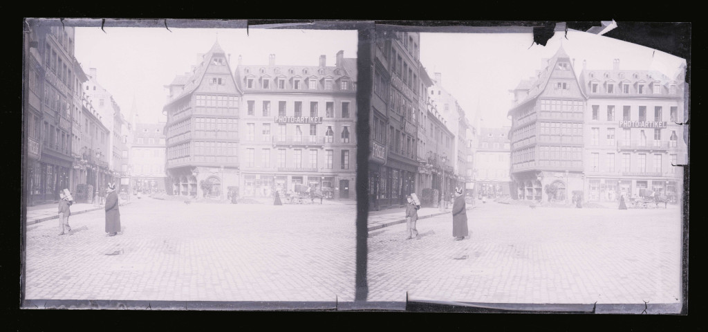Maison dite Maison Kammerzel de Strasbourg (Bas-Rhin).