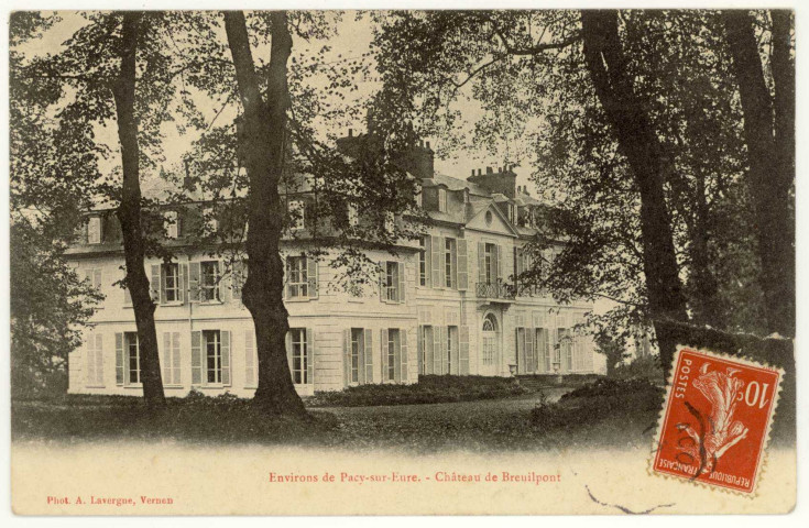 Breuilpont. Château de Breuilpont.