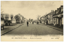 Gravigny. Route de Louviers.