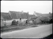 Chaumières bretonnes.