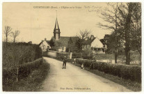 Courteilles. L'Eglise et le Vivier.