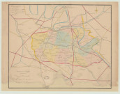 Carte routière de l'arrondissement de Louviers