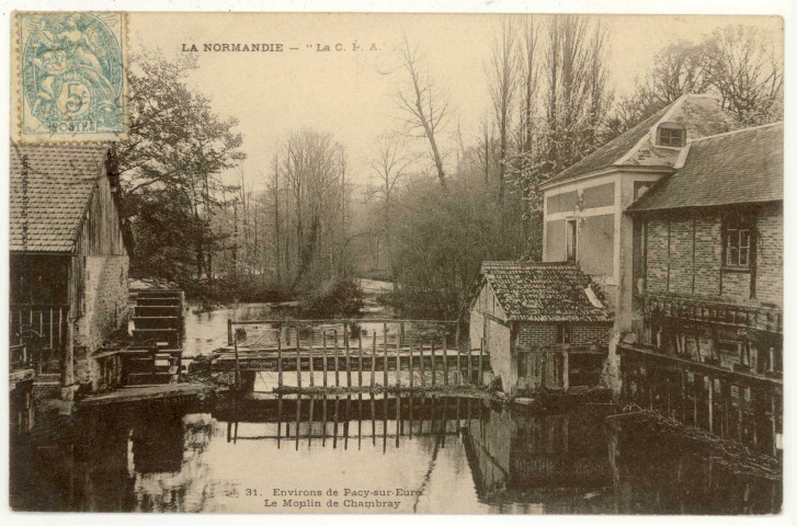 Chambray. Le Moulin de Chambray.