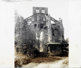 Ruines de l'abbaye de d'Hambye à Percy (Manche).
