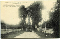 Haye-de-Routot (La). Environs de Routot - La Haye-de-Routot (Eure). Le feu de Saint-Clair.