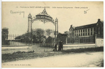 Quessigny. Environs de St-André-de-l'Eure. - Asile Antoine Kônigswarter - Entrée principale.