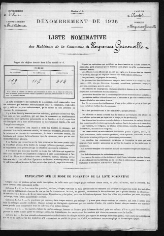 HONGUEMARE_GUENOUVILLE 1926